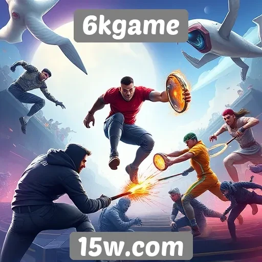 Análise da variedade de jogos disponíveis no 6kgame